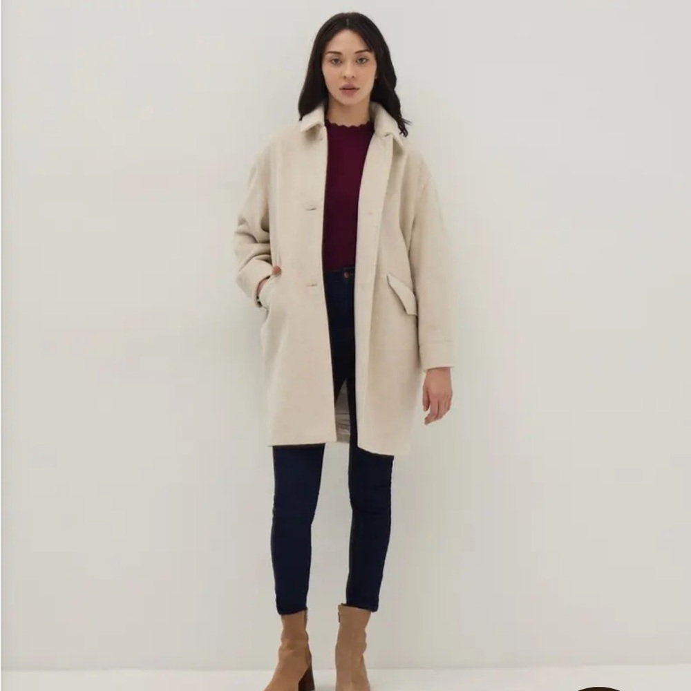 Love Bonito Zoey Heavyweight Cocoon Coat